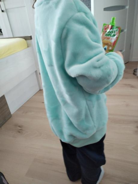 Mentolova teplucka mikina 110/116, 110