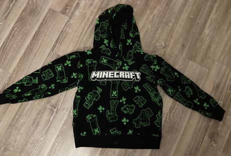 Mikina minecraft v.116/122 menšie 128., takko,122