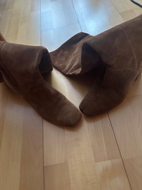 Kožené čižmy stradivarius, stradivarius,37