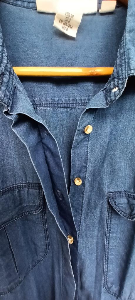 Rifľová košeľa h&m, h&m,38