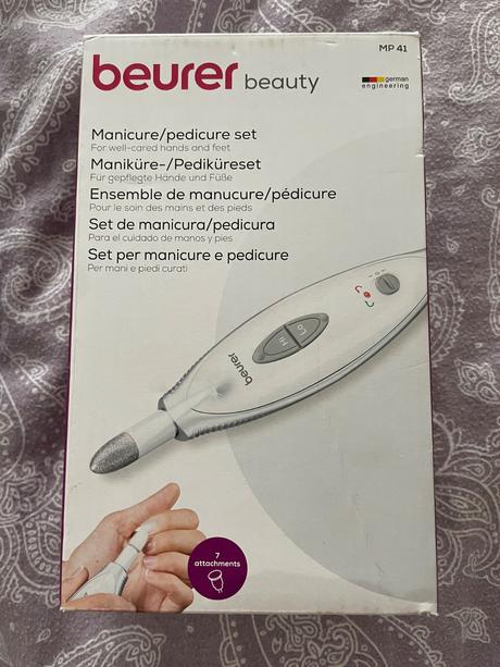 Set na manikuru/pedikuru beurer, 