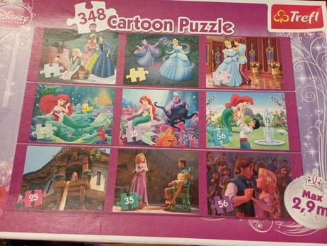 Puzzle 348 disney princess, 