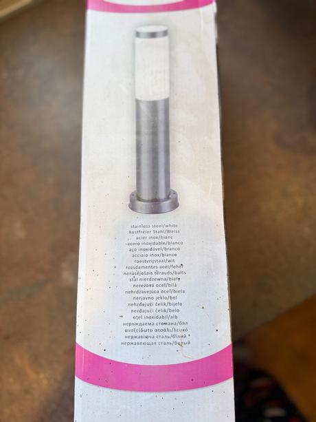 Vonkajšie záhradné svietidlo,