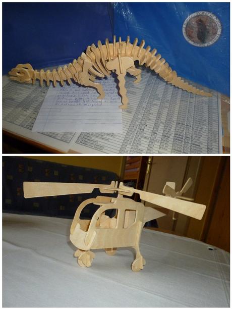 3d puuzle drevené 3 ks (inz.č.64), 