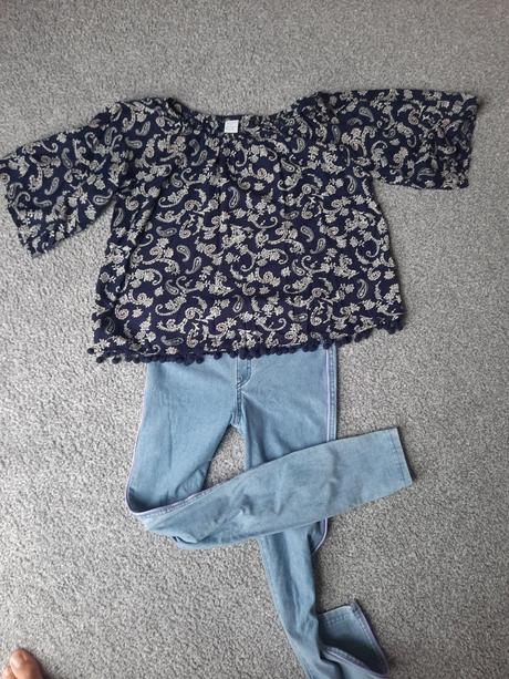 Široká blúzka tunika, lindex,134