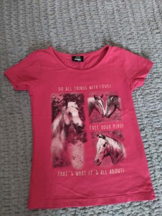 Tričko koníky 134 /140 (8-10rokov), 134