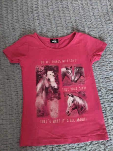 Tričko koníky 134 /140 (8-10rokov), 134
