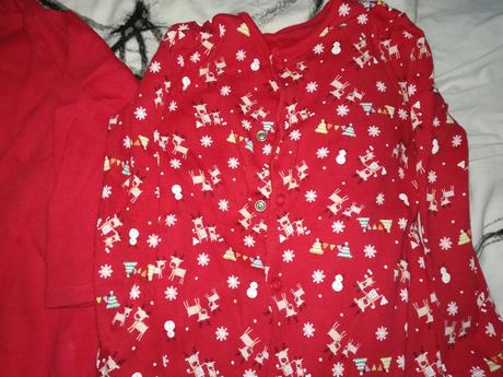 2 vianočné overaly na spanie, 80