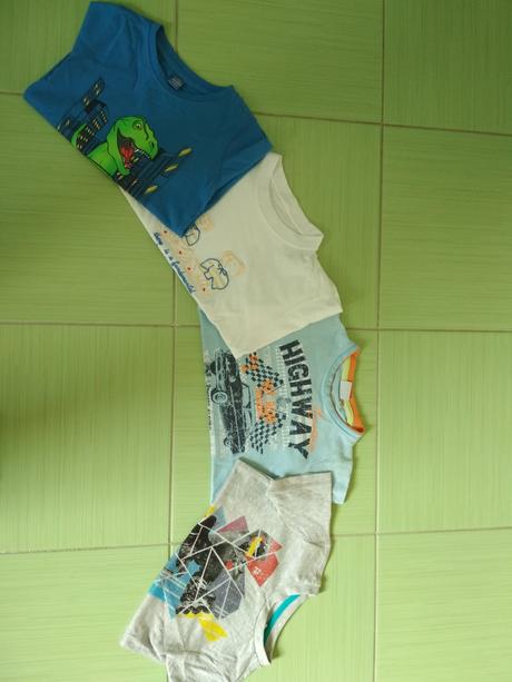 Pre 3roc.chlapca do škôlky - tričká s krátkym ruká, 104