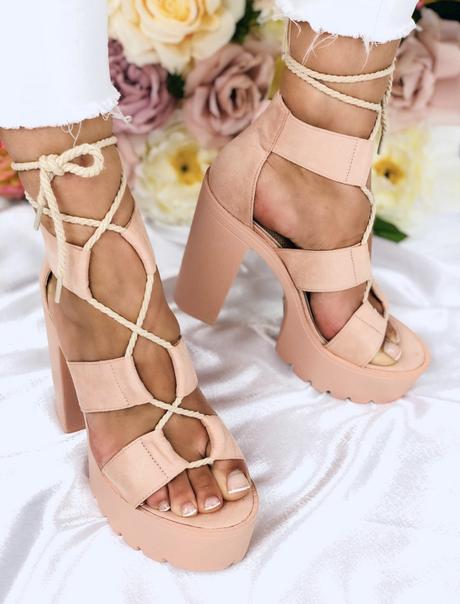 Sandále na platforme, 36