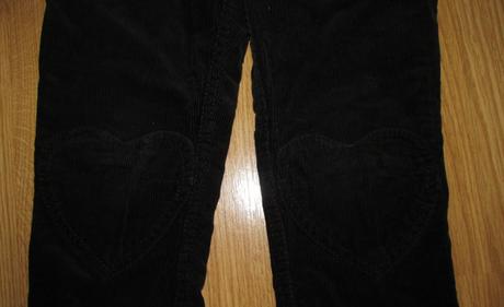 Čierne menčestráky v. 98, h&m,98