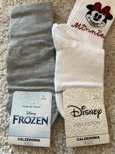 Detske ponožky frozen a disney, vel. 29-32, calzedonia,29 / 30 / 31 / 32