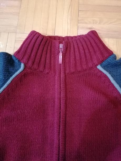 Pánsky sveter na zips, l