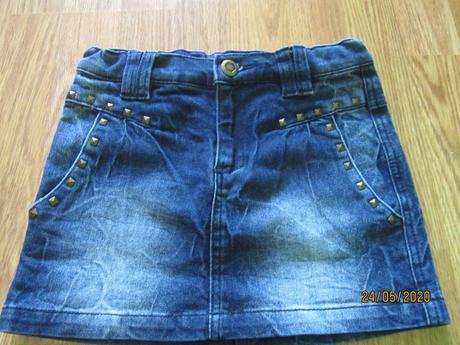 Riflová sukňa 128, 128