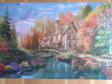 Č. 1 poskladané obrázky puzzle 1000,