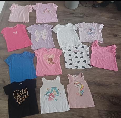 Tričká 110/116/122, h&m,116