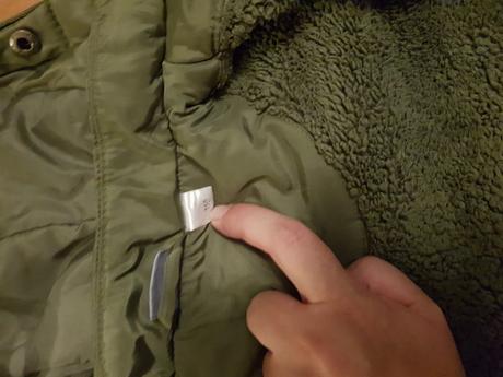 Zimna chlapcenska bunda, lupilu,110