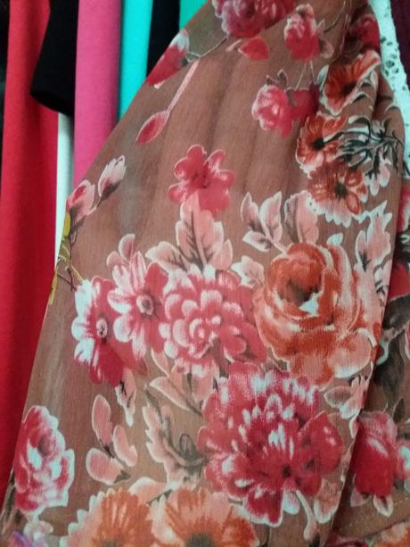 Červenohneda bluzka, amisu,m