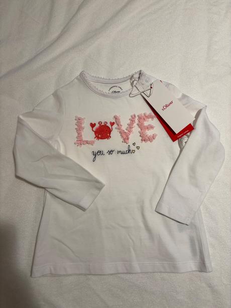 Soliver tričko dlhy rukav 86, s.oliver,86