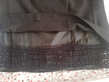 Čierna elegantna bluzka, 38