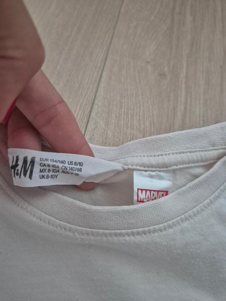 2x tricko hm, h&m,134