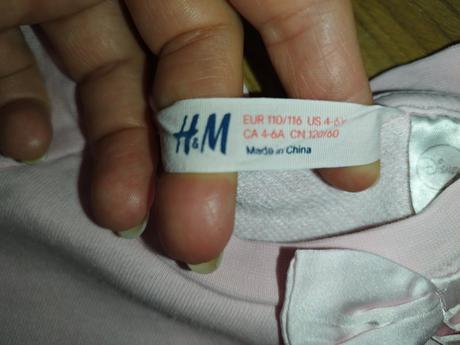 Mikina minnie 110 /116, h&m,116