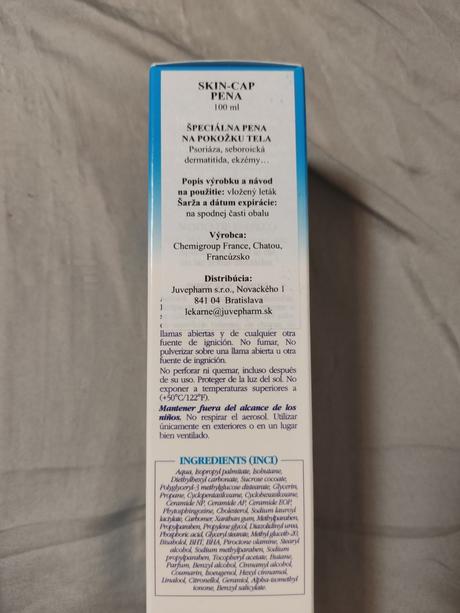 Skin-cap pena 100ml,