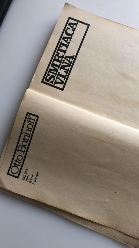 Smrtiaca vlna - otto bonhoff,