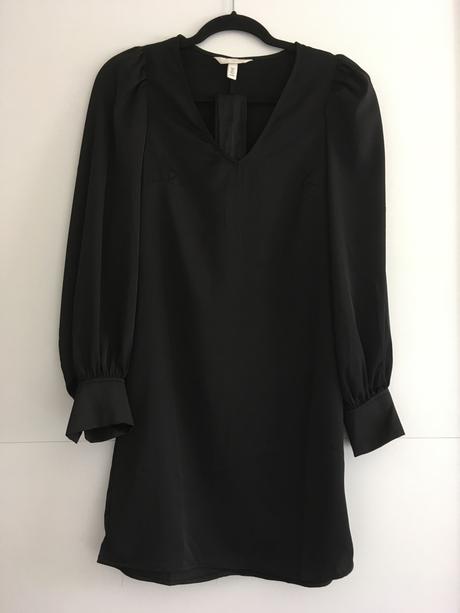 H&m krátke saténové šaty s opaskom, h&m,s