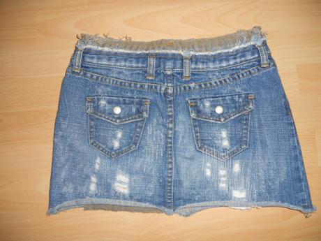 Rifľová minisukňa, topshop,xs