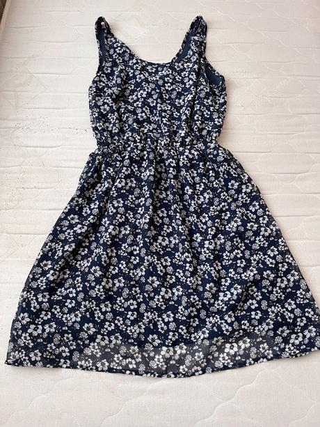 Kvietkované letné šaty, h&m,s