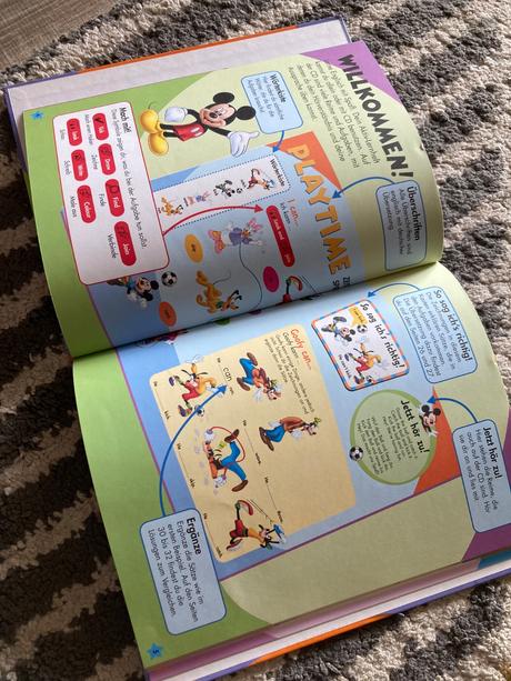 Disney's magic english mit cd my day mein tag, 