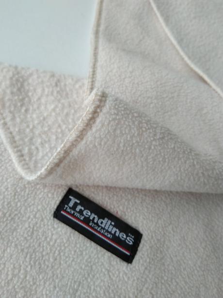 Jednoduchý hrejivý šál uni, 