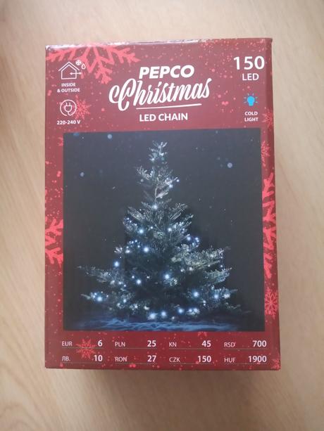 Vianočné svetielka na stromček, 