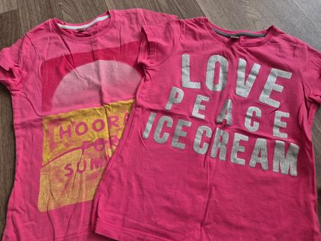 2x tričko espirit, 128