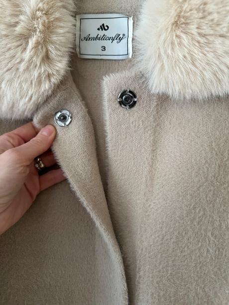 Alpaka kabát nový, 