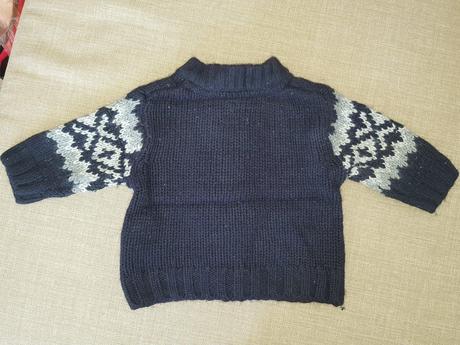 Teply svetrik, h&m,62