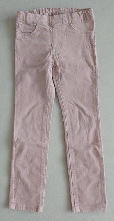 Menžestráky ligotavé srdiečka h&m 116, h&m,116
