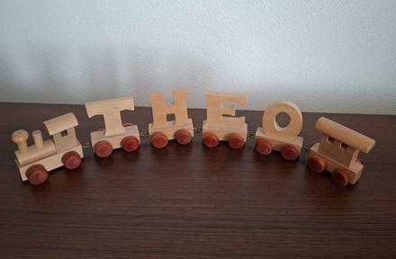 Drevený vláčik "theo", 