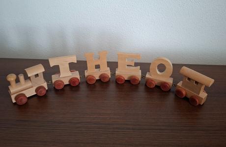 Drevený vláčik "theo", 