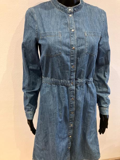 Dámske rifľové šaty (s), s