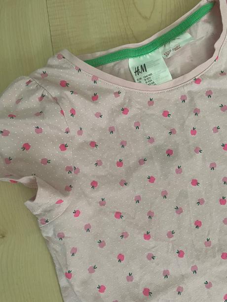 Pyžamko jabĺčko 8-10 rokov, h&m,140