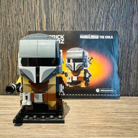 Lego brickheadz 75317 mandalorian a dieťa, 
