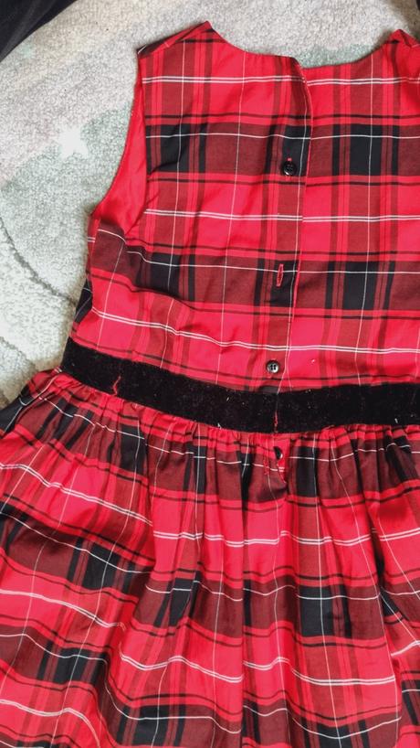 B3410 šaty vianočné, 128