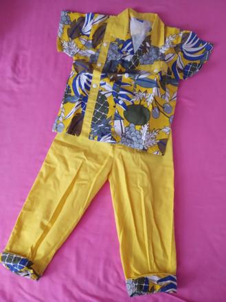 Komplet košeľa a nohavice, 80