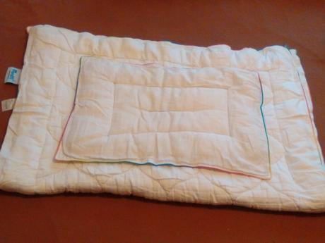 Paplon a vankus do postielky, šírka (cm): 95,dĺžka (cm): 120