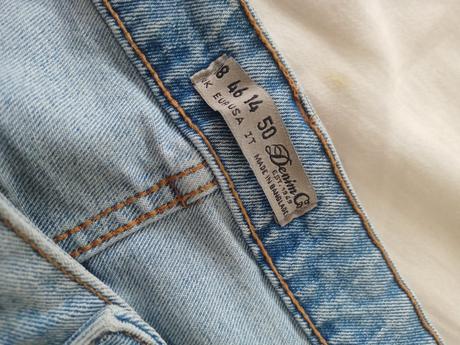 Sukňa rifľová, 46