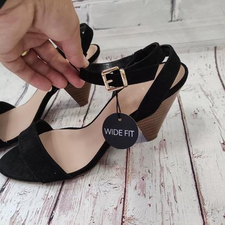 Čierne sandále, new look,40