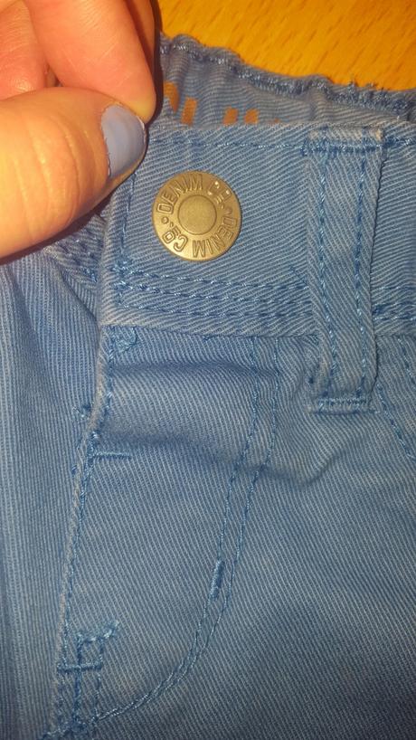 Modré rifle, denim co,98