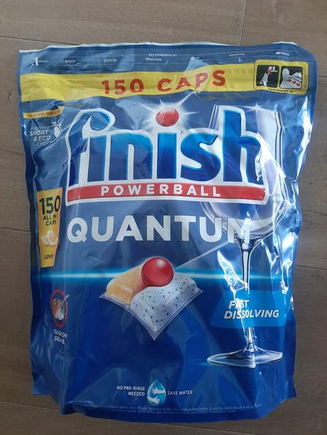 Tablety do umyvačky finish 150ks, 